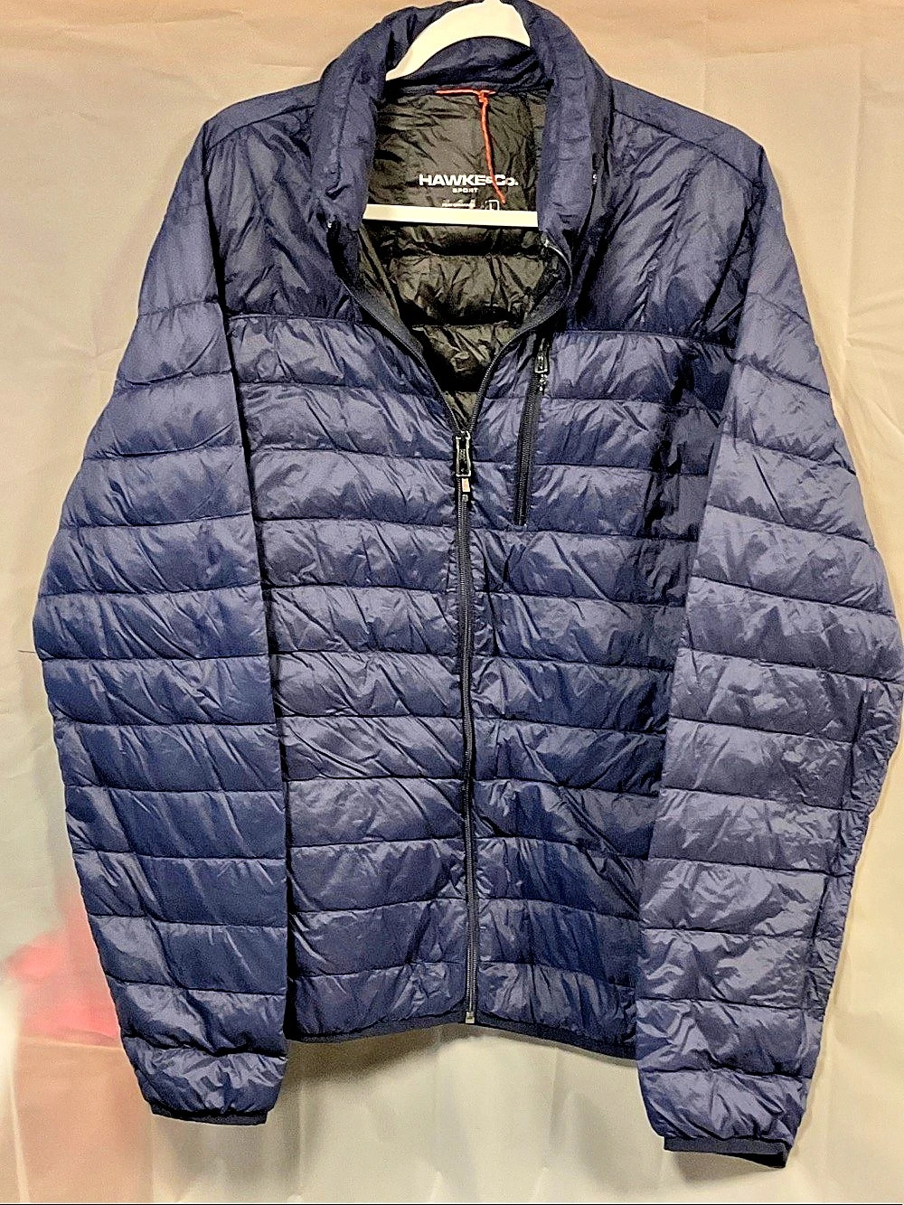 Hawke & Co. Sport Dynamic Sport Fiber Puffer Jacket. Men's Blue
